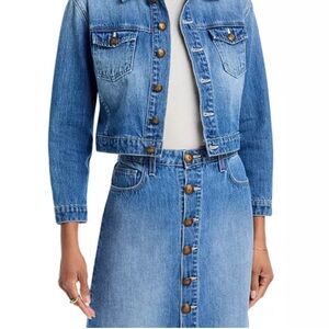L'AGENCE
Koda Cropped Denim Jacket